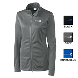 CLIQUE WOMENS PERFORMANCE FULL ZIP KNIT JACKET